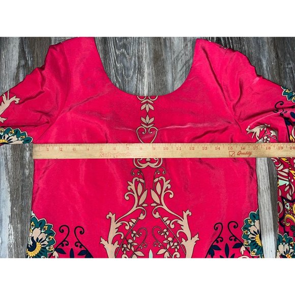 By Together BoHo Scoop Neck Dress with Kimono Style Sleeve Size Small NWT - Picture 6 of 9